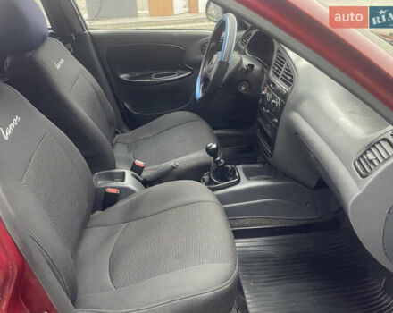 Красный Дэу Ланос, объемом двигателя 1.5 л и пробегом 194 тыс. км за 2300 $, фото 14 на Automoto.ua