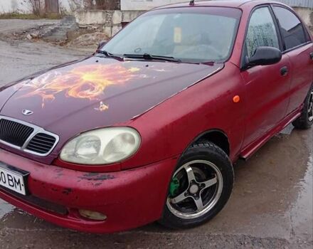 Червоний Деу Ланос, об'ємом двигуна 1.5 л та пробігом 170 тис. км за 2200 $, фото 1 на Automoto.ua