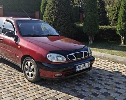 Красный Дэу Ланос, объемом двигателя 1.5 л и пробегом 183 тыс. км за 3200 $, фото 2 на Automoto.ua