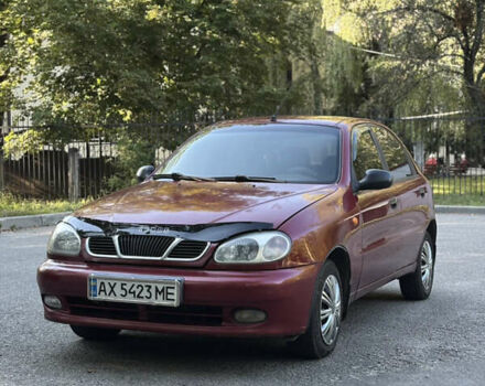 Красный Дэу Ланос, объемом двигателя 1.5 л и пробегом 290 тыс. км за 1950 $, фото 5 на Automoto.ua
