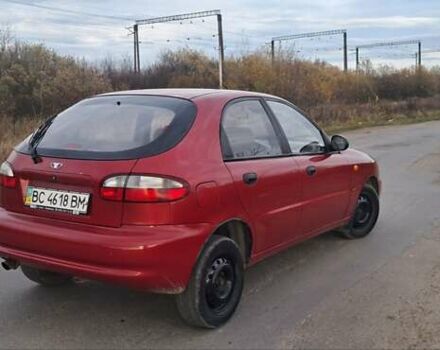Дэу Ланос 2008 в Стрые на Automoto.ua Красный Дэу Ланос, объемом двигателя 1.5 л и пробегом 175 тыс. км за 1799 $, фото 2 на Automoto.ua