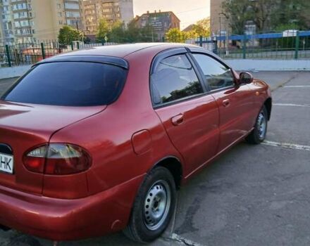 Красный Дэу Ланос, объемом двигателя 1.5 л и пробегом 335 тыс. км за 2200 $, фото 9 на Automoto.ua