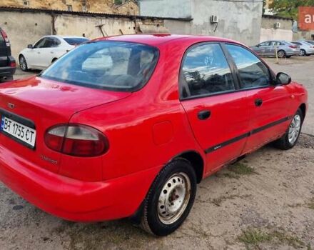 Красный Дэу Ланос, объемом двигателя 1.5 л и пробегом 170 тыс. км за 1399 $, фото 6 на Automoto.ua