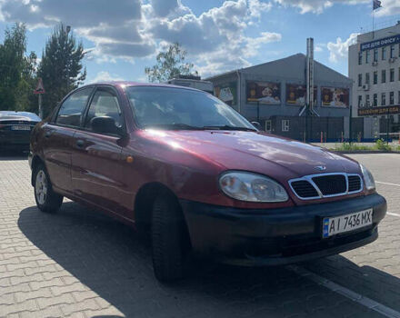 Червоний Деу Ланос, об'ємом двигуна 1.5 л та пробігом 250 тис. км за 600 $, фото 1 на Automoto.ua