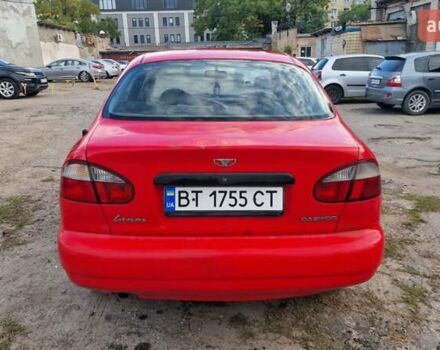 Красный Дэу Ланос, объемом двигателя 1.5 л и пробегом 170 тыс. км за 1399 $, фото 3 на Automoto.ua