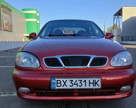 Красный Дэу Ланос, объемом двигателя 1.5 л и пробегом 335 тыс. км за 2200 $, фото 1 на Automoto.ua
