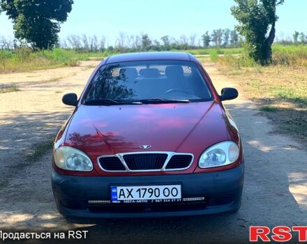 Красный Дэу Ланос, объемом двигателя 1.5 л и пробегом 93 тыс. км за 2500 $, фото 4 на Automoto.ua