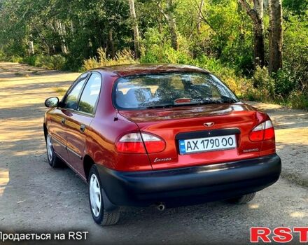 Красный Дэу Ланос, объемом двигателя 1.5 л и пробегом 93 тыс. км за 2500 $, фото 1 на Automoto.ua