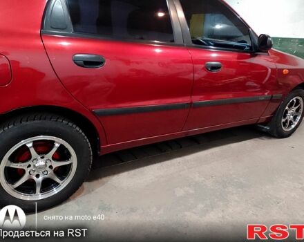Красный Дэу Ланос, объемом двигателя 1.5 л и пробегом 350 тыс. км за 2700 $, фото 2 на Automoto.ua