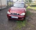 Красный Дэу Ланос, объемом двигателя 1.3 л и пробегом 270 тыс. км за 1600 $, фото 1 на Automoto.ua