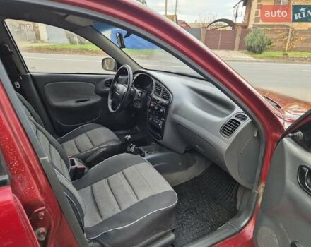 Червоний Деу Ланос, об'ємом двигуна 1.5 л та пробігом 313 тис. км за 2200 $, фото 8 на Automoto.ua