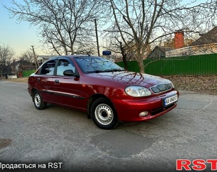 Красный Дэу Ланос, объемом двигателя 1.5 л и пробегом 300 тыс. км за 2650 $, фото 2 на Automoto.ua