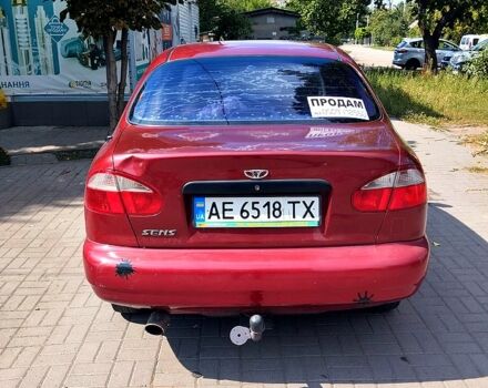 Красный Дэу Ланос, объемом двигателя 1.3 л и пробегом 170 тыс. км за 1800 $, фото 5 на Automoto.ua