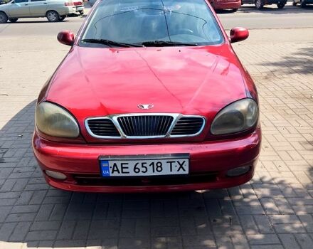 Красный Дэу Ланос, объемом двигателя 1.3 л и пробегом 170 тыс. км за 1800 $, фото 4 на Automoto.ua