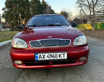 Красный Дэу Ланос, объемом двигателя 1.5 л и пробегом 300 тыс. км за 2650 $, фото 4 на Automoto.ua