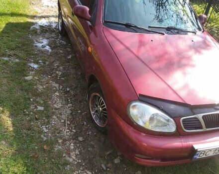 Червоний Деу Ланос, об'ємом двигуна 1.5 л та пробігом 162 тис. км за 2400 $, фото 4 на Automoto.ua