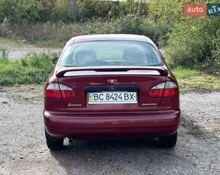 Червоний Деу Ланос, об'ємом двигуна 1.6 л та пробігом 277 тис. км за 1750 $, фото 2 на Automoto.ua