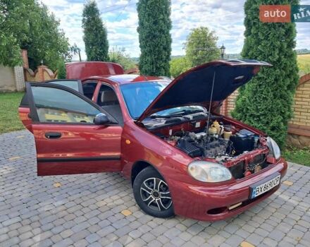 Красный Дэу Ланос, объемом двигателя 1.5 л и пробегом 203 тыс. км за 2550 $, фото 6 на Automoto.ua