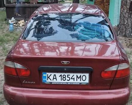 Красный Дэу Ланос, объемом двигателя 1.5 л и пробегом 283 тыс. км за 2800 $, фото 3 на Automoto.ua