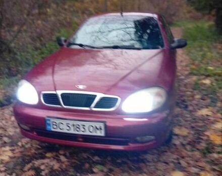 Красный Дэу Ланос, объемом двигателя 1.5 л и пробегом 174 тыс. км за 1750 $, фото 3 на Automoto.ua