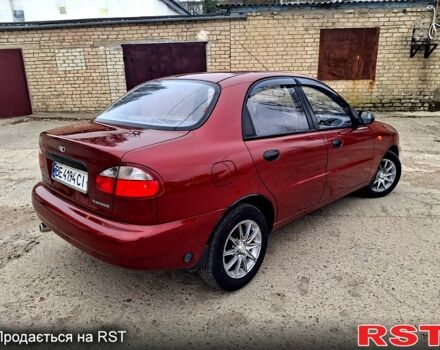 Красный Дэу Ланос, объемом двигателя 1.5 л и пробегом 181 тыс. км за 2900 $, фото 5 на Automoto.ua