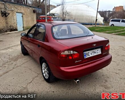 Красный Дэу Ланос, объемом двигателя 1.5 л и пробегом 181 тыс. км за 2900 $, фото 3 на Automoto.ua