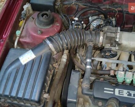 Красный Дэу Ланос, объемом двигателя 1.5 л и пробегом 275 тыс. км за 3300 $, фото 24 на Automoto.ua