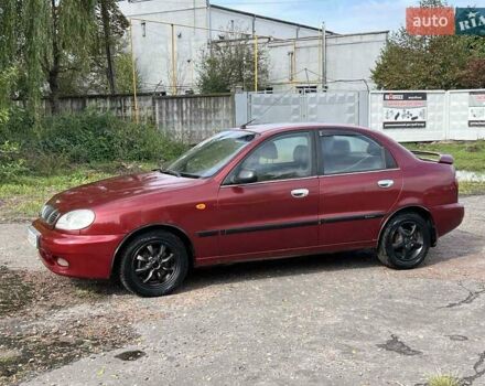 Червоний Деу Ланос, об'ємом двигуна 1.6 л та пробігом 277 тис. км за 1750 $, фото 7 на Automoto.ua