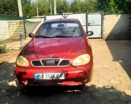 Красный Дэу Ланос, объемом двигателя 1.5 л и пробегом 203 тыс. км за 1650 $, фото 4 на Automoto.ua