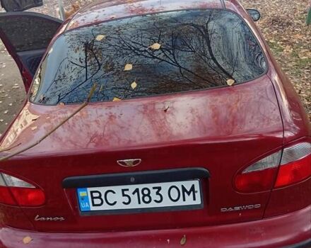 Красный Дэу Ланос, объемом двигателя 1.5 л и пробегом 174 тыс. км за 1700 $, фото 11 на Automoto.ua