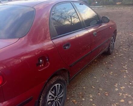 Червоний Деу Ланос, об'ємом двигуна 1.5 л та пробігом 174 тис. км за 1550 $, фото 5 на Automoto.ua