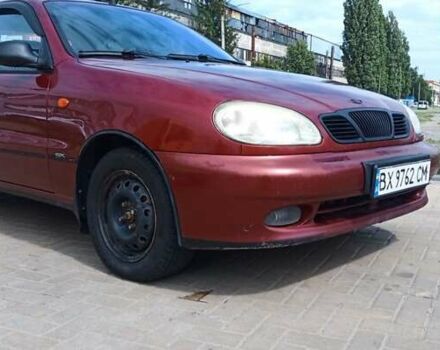 Дэу Ланос 2003 в Хмельницком на Automoto.ua Красный Дэу Ланос, объемом двигателя 2 л и пробегом 250 тыс. км за 1999 $, фото 2 на Automoto.ua