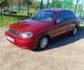 Красный Дэу Ланос, объемом двигателя 1.5 л и пробегом 235 тыс. км за 1850 $, фото 1 на Automoto.ua