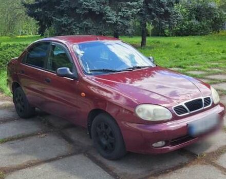 Красный Дэу Ланос, объемом двигателя 1.5 л и пробегом 283 тыс. км за 2800 $, фото 6 на Automoto.ua