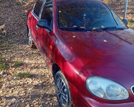 Красный Дэу Ланос, объемом двигателя 1.5 л и пробегом 174 тыс. км за 1750 $, фото 9 на Automoto.ua