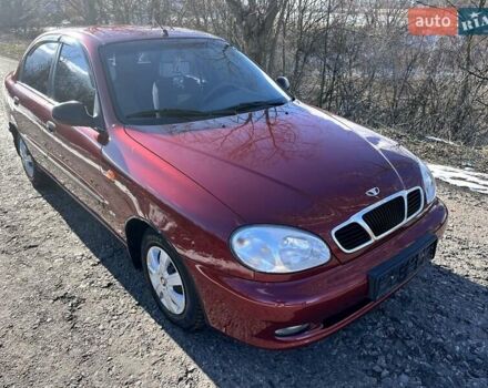 Красный Дэу Ланос, объемом двигателя 0 л и пробегом 87 тыс. км за 3250 $, фото 2 на Automoto.ua