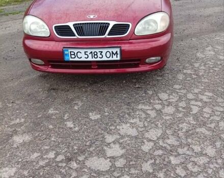 Красный Дэу Ланос, объемом двигателя 1.5 л и пробегом 174 тыс. км за 1550 $, фото 4 на Automoto.ua