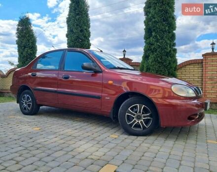 Красный Дэу Ланос, объемом двигателя 1.5 л и пробегом 203 тыс. км за 2550 $, фото 5 на Automoto.ua
