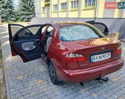 Красный Дэу Ланос, объемом двигателя 1.5 л и пробегом 203 тыс. км за 2550 $, фото 7 на Automoto.ua
