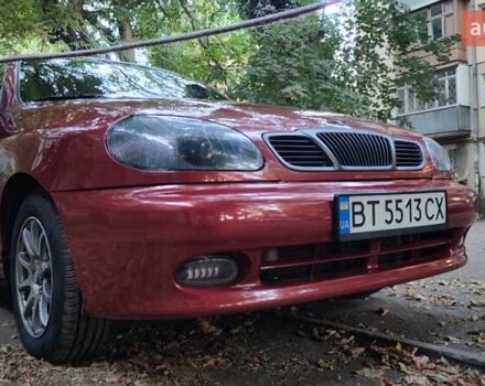 Красный Дэу Ланос, объемом двигателя 1.5 л и пробегом 275 тыс. км за 3300 $, фото 6 на Automoto.ua