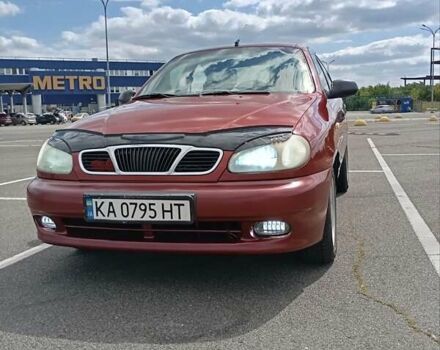 Красный Дэу Ланос, объемом двигателя 1.5 л и пробегом 390 тыс. км за 2399 $, фото 9 на Automoto.ua