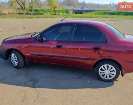 Червоний Деу Ланос, об'ємом двигуна 1.6 л та пробігом 176 тис. км за 2500 $, фото 1 на Automoto.ua