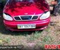 Красный Дэу Ланос, объемом двигателя 1.5 л и пробегом 280 тыс. км за 1900 $, фото 1 на Automoto.ua
