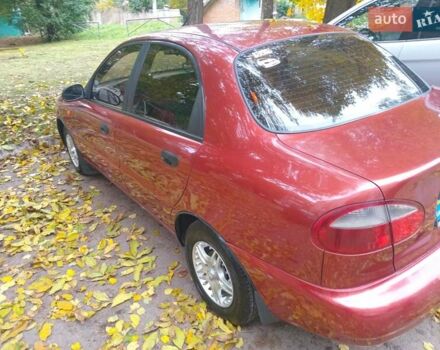 Красный Дэу Ланос, объемом двигателя 1.5 л и пробегом 320 тыс. км за 2300 $, фото 12 на Automoto.ua