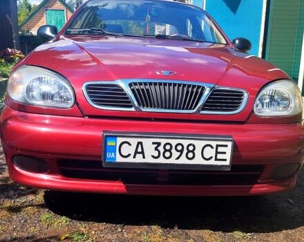 Красный Дэу Ланос, объемом двигателя 1.5 л и пробегом 113 тыс. км за 3500 $, фото 2 на Automoto.ua