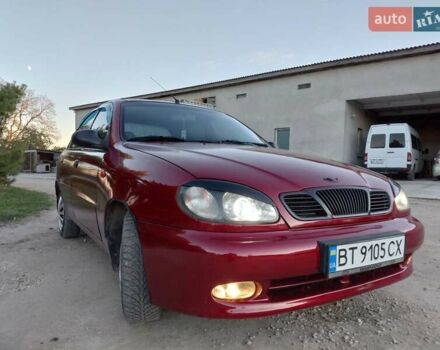 Червоний Деу Ланос, об'ємом двигуна 1.6 л та пробігом 240 тис. км за 2999 $, фото 1 на Automoto.ua