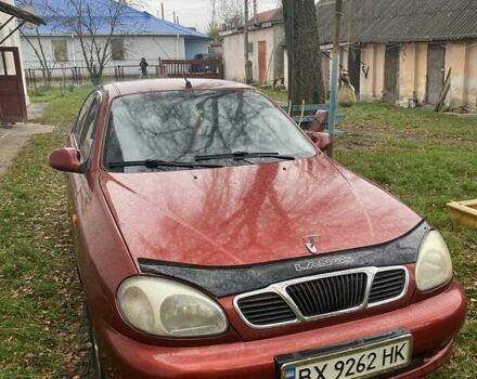 Красный Дэу Ланос, объемом двигателя 1.6 л и пробегом 297 тыс. км за 2500 $, фото 3 на Automoto.ua