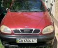 Красный Дэу Ланос, объемом двигателя 1.6 л и пробегом 350 тыс. км за 1900 $, фото 1 на Automoto.ua