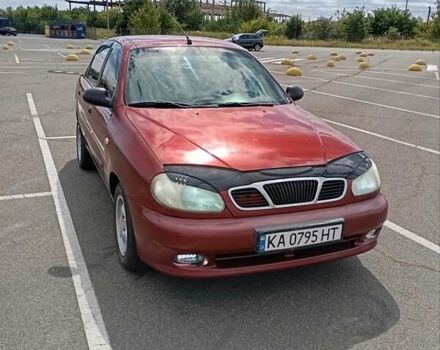 Красный Дэу Ланос, объемом двигателя 1.5 л и пробегом 390 тыс. км за 2399 $, фото 4 на Automoto.ua