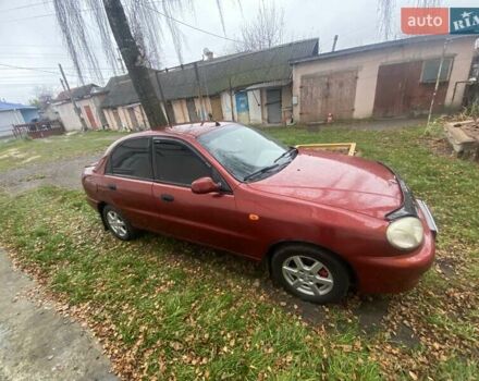 Красный Дэу Ланос, объемом двигателя 1.6 л и пробегом 297 тыс. км за 2500 $, фото 4 на Automoto.ua